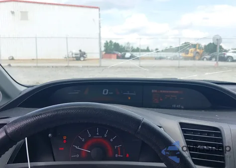 2012 Honda Civic Si из США, поврежденный, VIN 2HGFB6E52CH704911